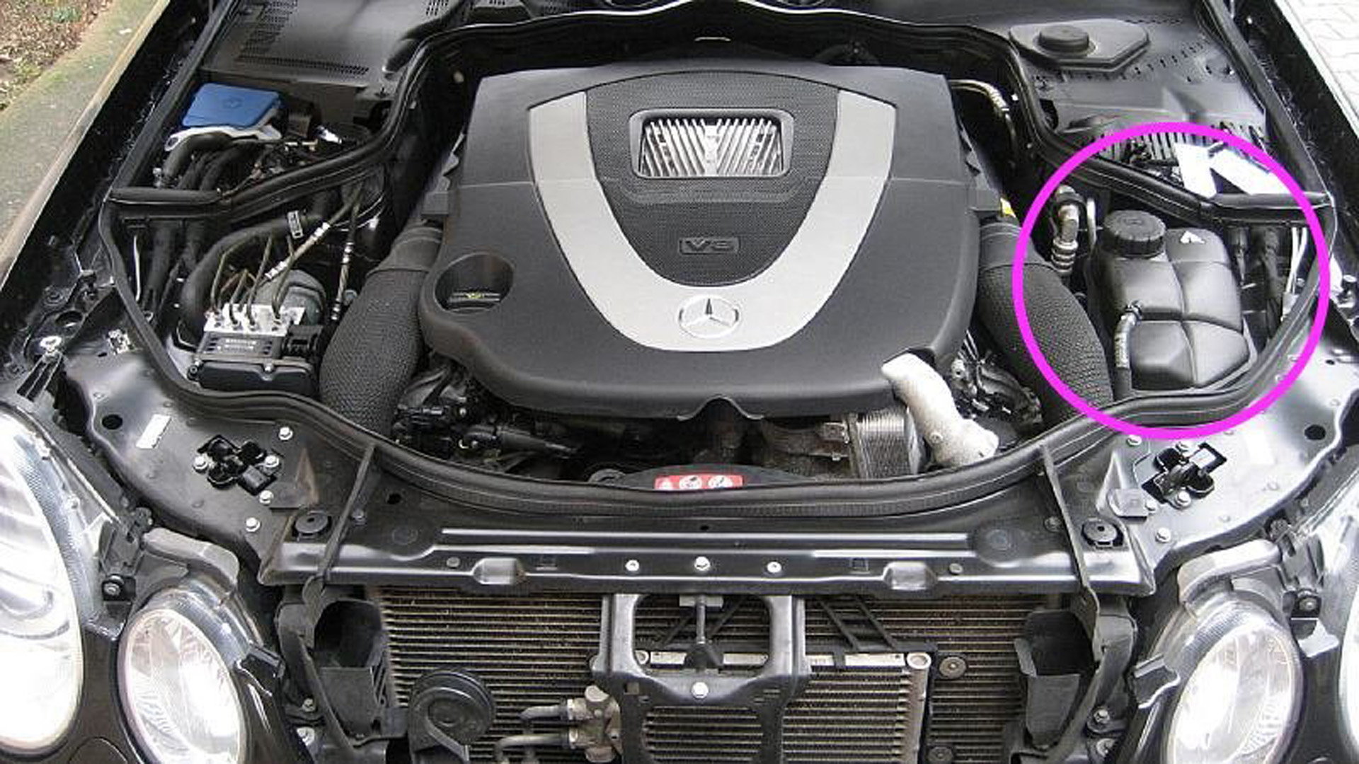 Mercedes-Benz E-Class and E-Class AMG: How to Stop Radiator Leak | Mbworld