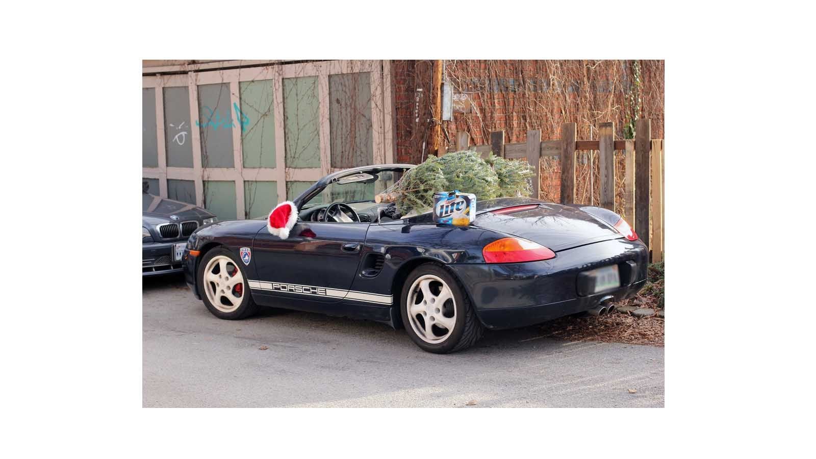 Rennlist Christmas 2022 9 Porsches Bringing Home Christmas Trees | Rennlist