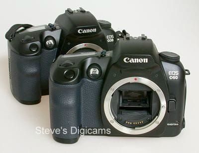 Canon EOS D60 and EOS D30, image (c) 2002 Steve's Digicams
