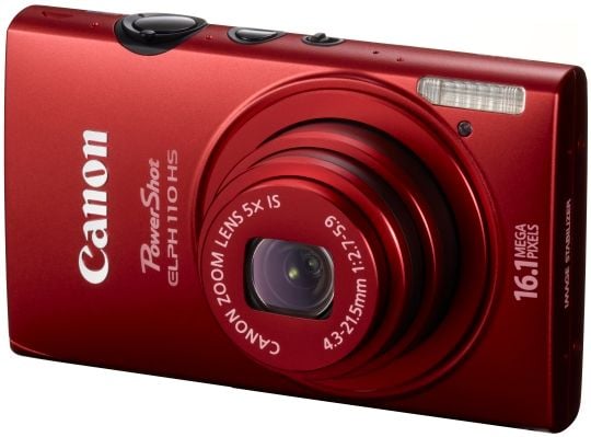 Black Discontinued by Manufacturer Canon 6039B002 PowerShot ELPH 110 HS 16.1 MP CMOS Digital Camera with 5x Wide-Angle Optical Image Stabilized Zoom Lens and Full 1080p HD Video
