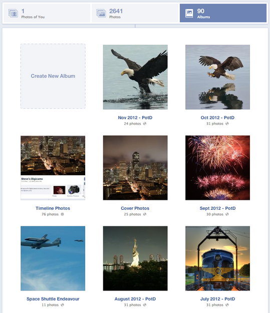 How To Delete All Facebook Photos At Once Steve S Digicams