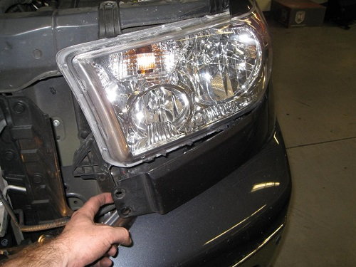 Toyota Tundra headlight install