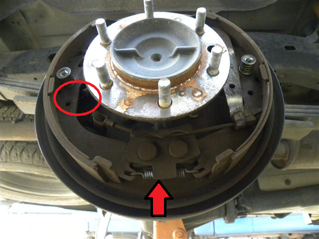 toyota 4runner parking drum brake remove removal install replace how to location instructions