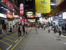 Streets of HK on a Tues night 11:30p.m.&#33;&#33;&#33;&#33;&