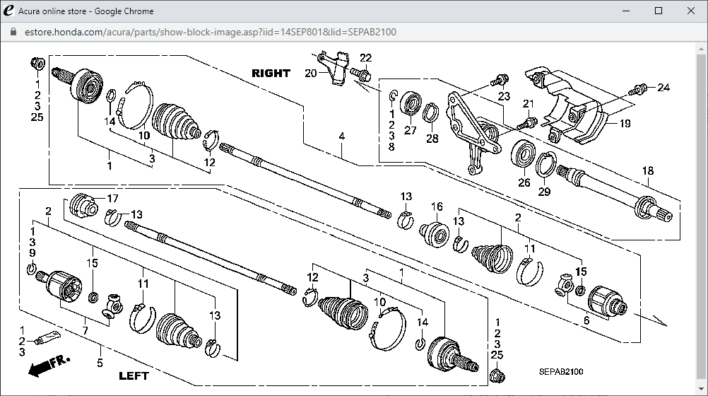 Intermediate shaft bearing diagnosis AcuraZine Acura Enthusiast