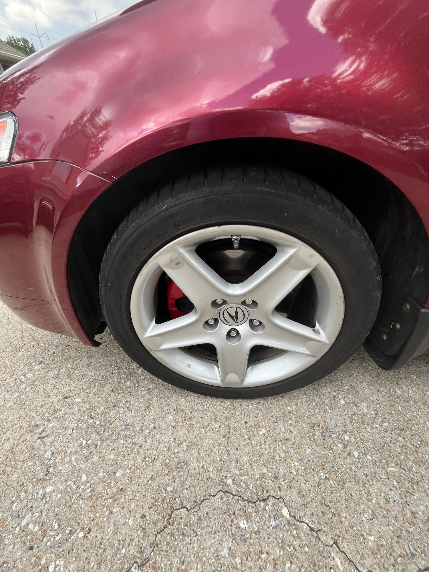 2006 Acura TL - 2006 Acura TL Lots of Upgrades & Tesla Head Unit / Needs rebuilt transmission - Used - VIN 19UUA66276A001905 - 119,000 Miles - 6 cyl - 2WD - Automatic - Sedan - Red - Greenville, SC 29687, United States