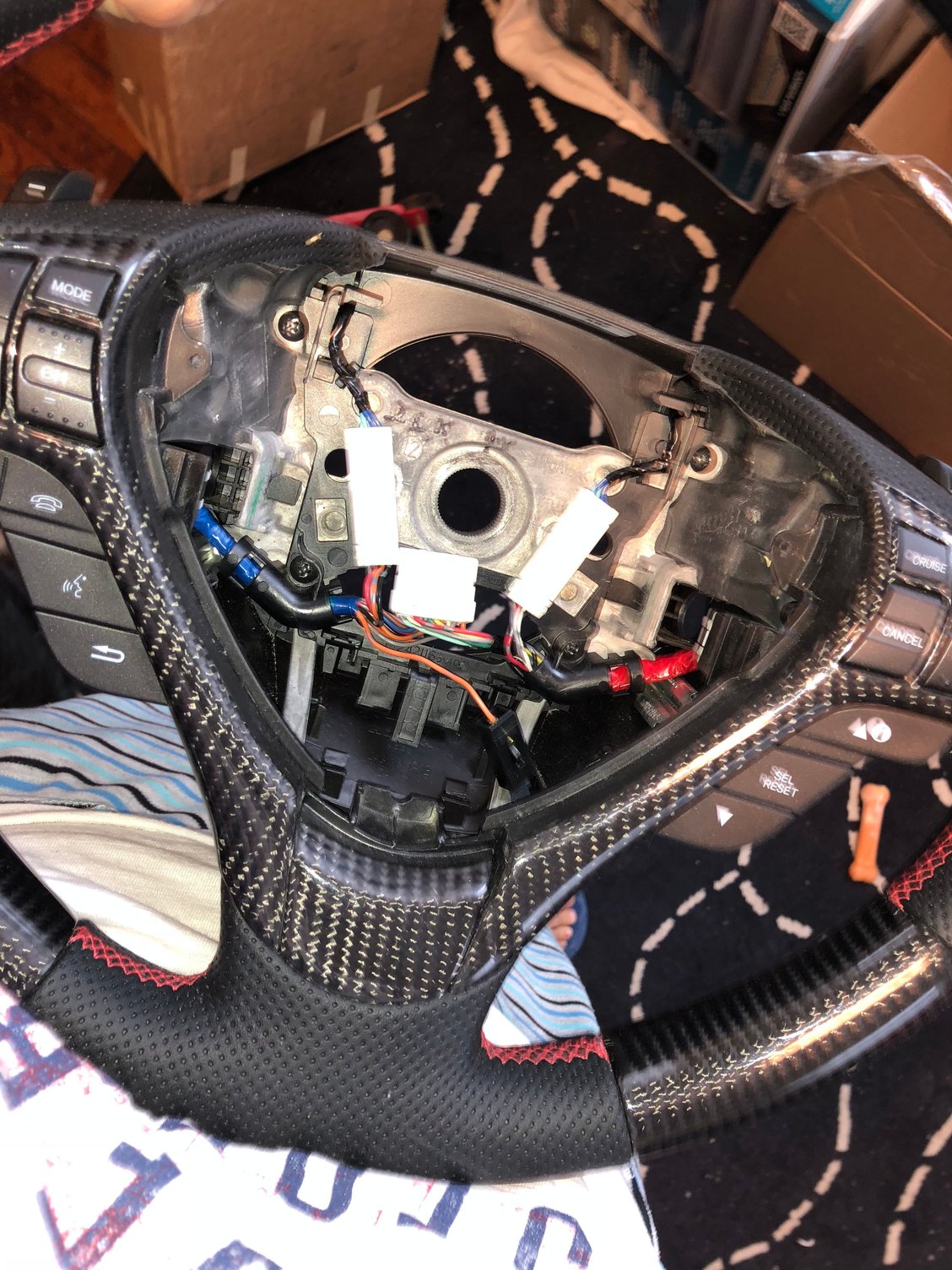 Steering/Suspension - FS: Carbon Fiber Steering Wheel for ILX or RDX $625 OBO - Used - All Years Acura ILX - All Years Acura RDX - Little Ferry, NJ 07643, United States