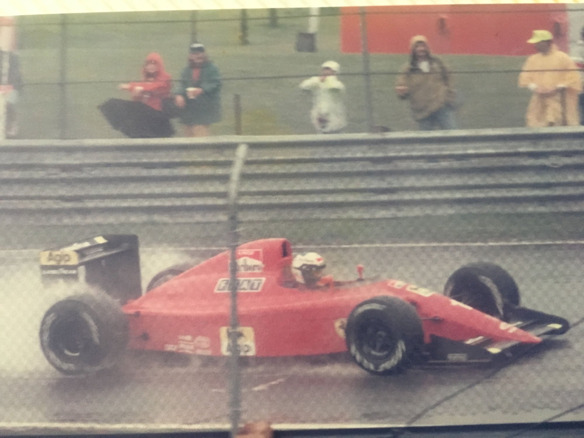 Legends of Racing — Derek Warwick climbs out of his Brabham BT55