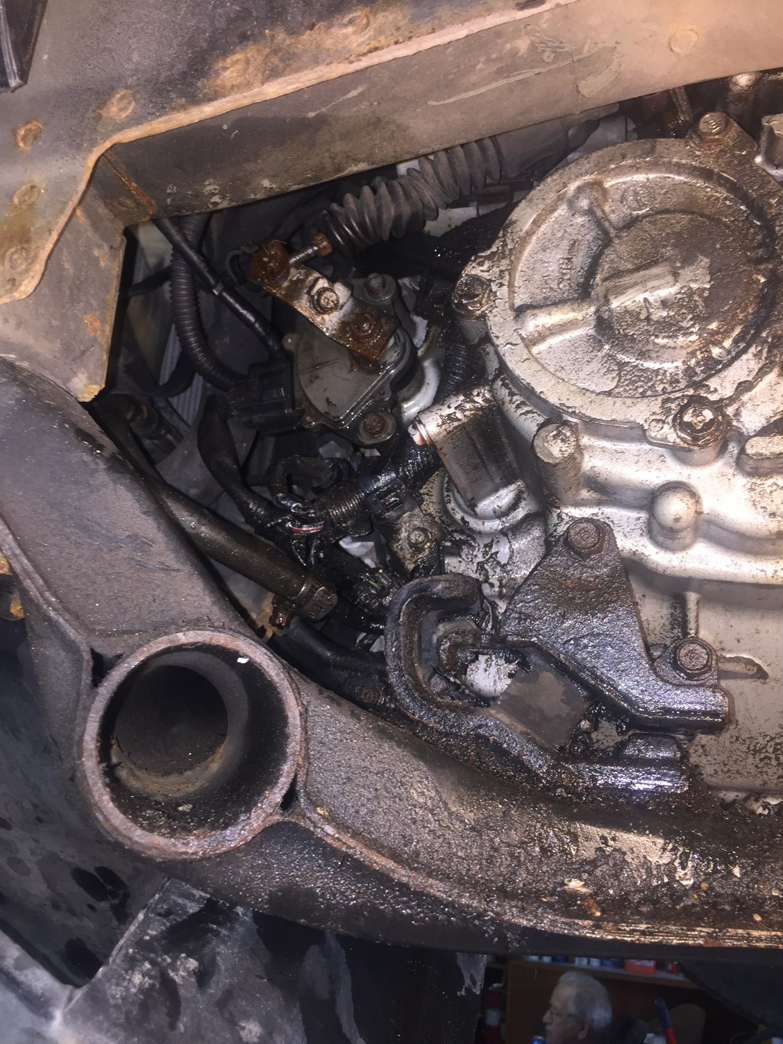transmission shifts perfect but slips out of gear while idling