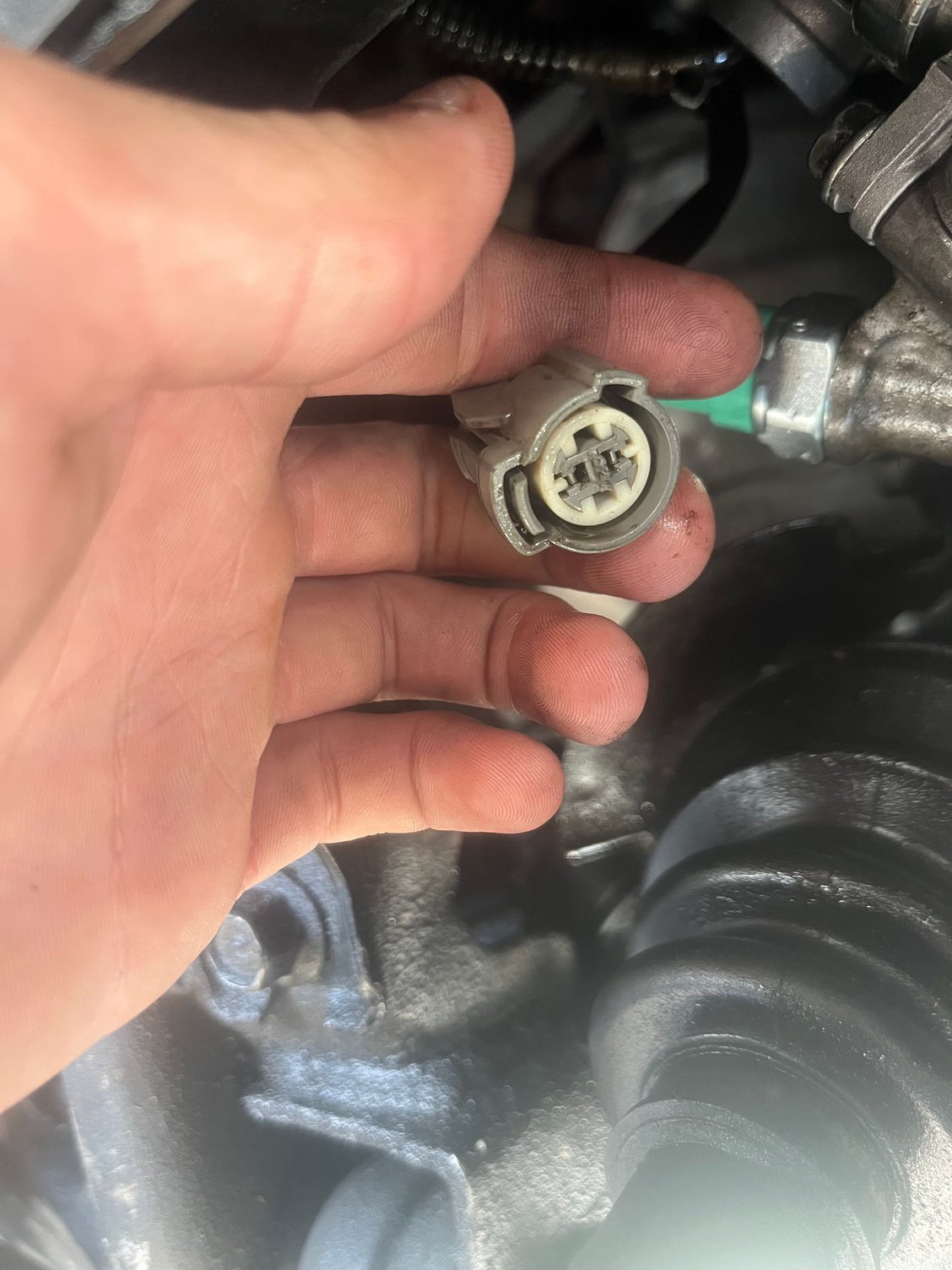 Does this connector look normal? 