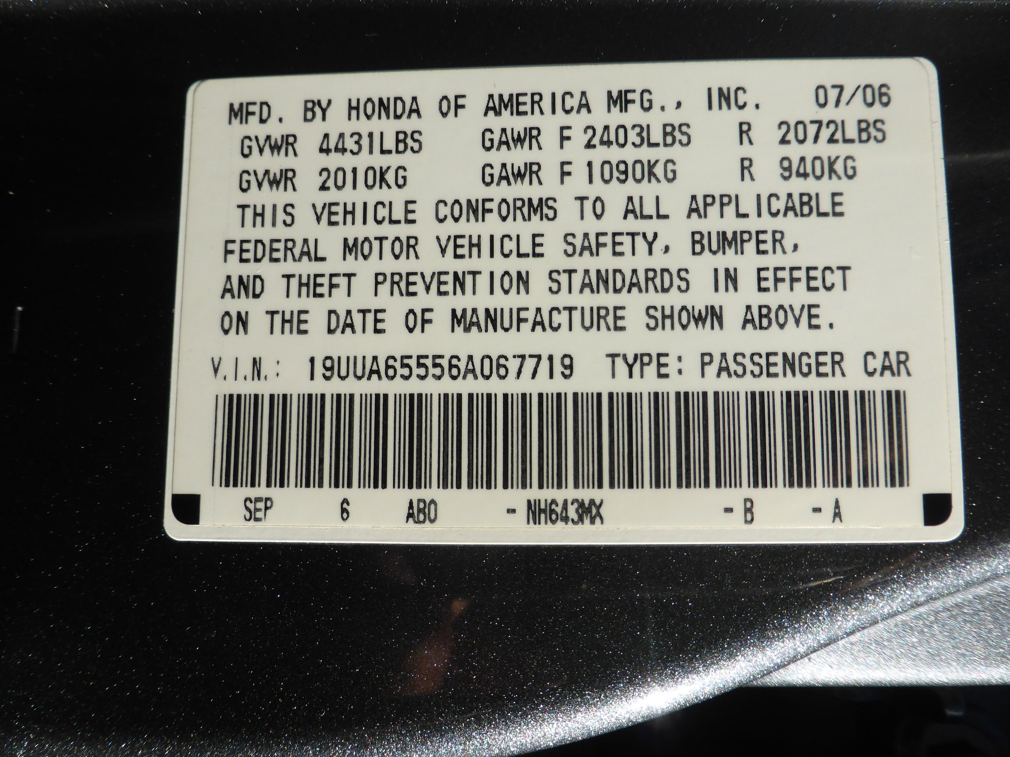 2006 Acura TL - FS: 2006 Acura TL, rare manual transmission, low miles and excellent condition! - Used - VIN 19UUA65556A067719 - 88,000 Miles - 6 cyl - 2WD - Manual - Sedan - Gray - Miami, FL 33157, United States