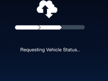 Once I select "Get Vehicle Status", this is the next screen.