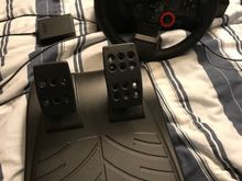 Racing wheel for Gran Turismo 6 simulator.