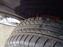 uneven wear
