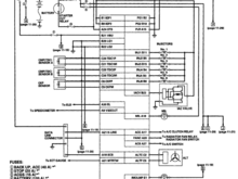 General Schematic -Injectors are powered through the main relay