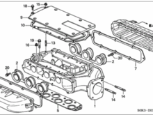 2000 TL upper manifold