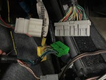 I need to figure out how to make the cl6 wires work with the body harness.