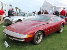 Barn find, this Ferrari Daytona sat unused for two decades in a Toronto condo parking garage.  Auctioned by R&M Saturday.