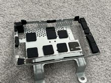 Installed Furniture Pads Inside Navigation Screen Bezel Backing Plate