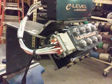 I made custom brackets at work for the E-level Vu4 and ECU as well as compressors