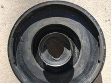 Shock Mount - the mounting hole was worn by the metal shock collar. Caused the shock to push the tire at an angle wearing out the tire inner treads.