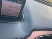 Hard to see at times but here you can see que “bubbles”