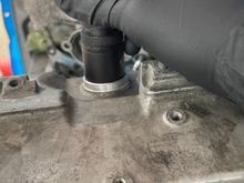 How I shined the light in the cylinder blocks