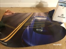 Limited edition NSX poster