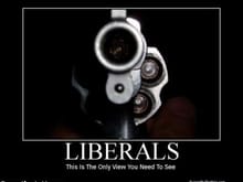 liberals gun moral poster liberal demotivational poster view