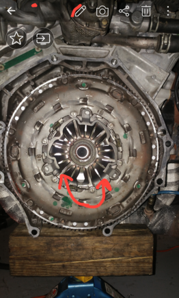 Not sure how this can break like that. 2 yr old clutch with 25k on it.
