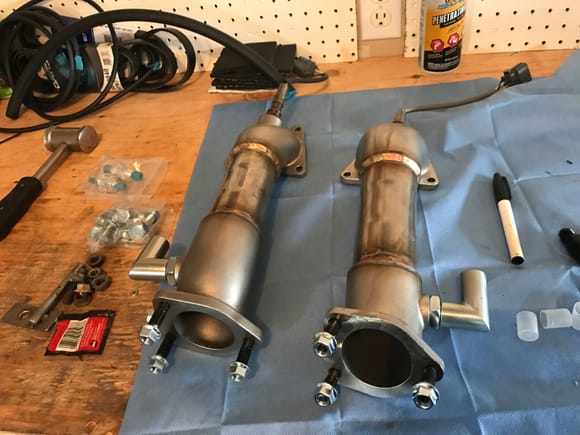 Switching to RV6 v3 Straight pipes and ATLP third cat straight pipe. No powder coating because the E85 fuel burns cooler.