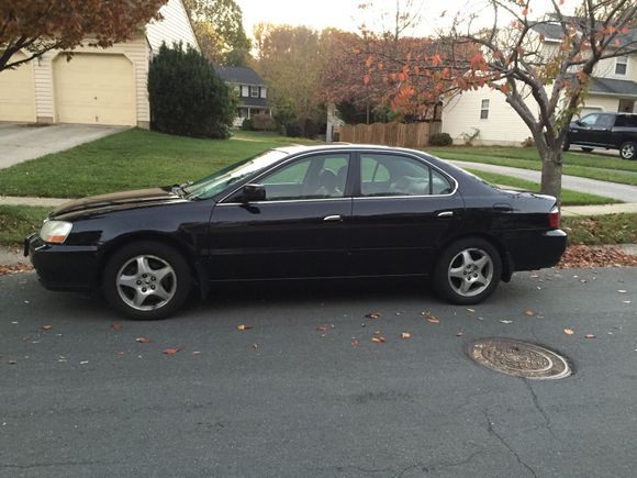 Tires are fairly new and matching. Just need to be rotated. The back ones barely look used.