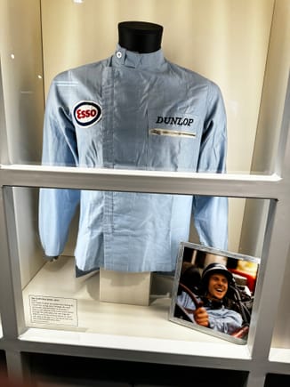 Jimmy Clari's racing jacket