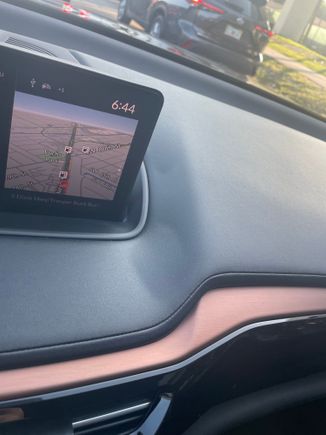 Hard to see at times but here you can see que “bubbles”