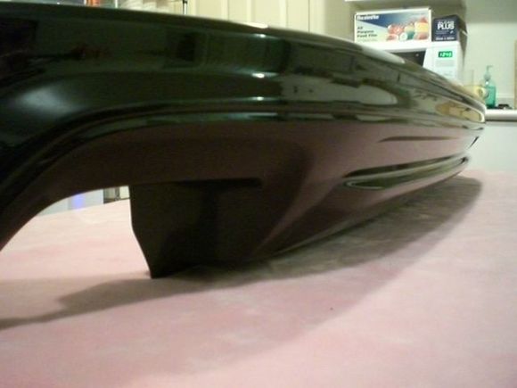 Rear Lip, Base(Painted Grey Plastic Piece)