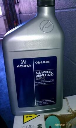 All Wheel Drive Fluid 1