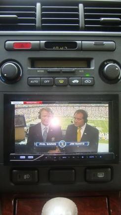 Installed a Pioneer AVH 4300DVD double-din