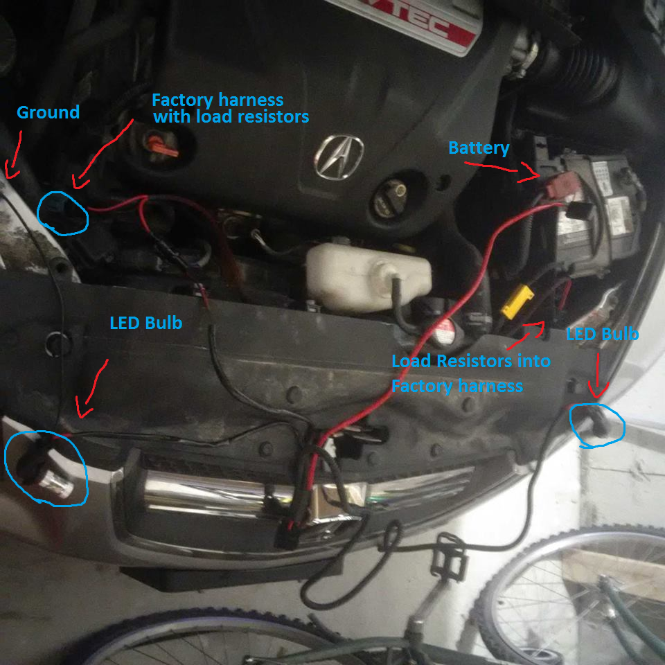 Check drl system acura