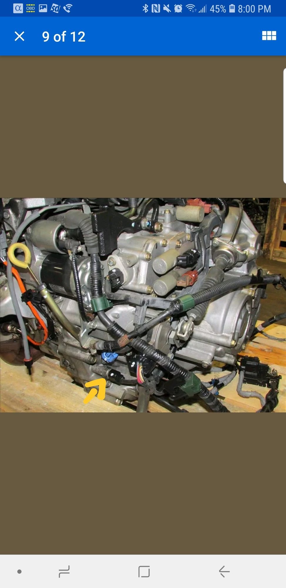 Transmission Pressure Switch Location AcuraZine Acura Enthusiast