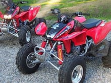 whats better than one 450r? TWO 450r,s!! (closest one is my friends)