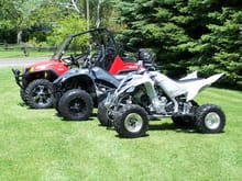 my two quads and RZR                                                                                                                                                                                    