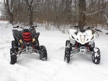 Z400 and Dad's Raptor                                                                                                                                                                                   
