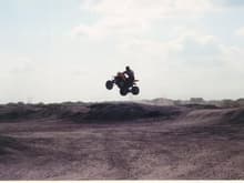 this is me jumping some little hills at the compound in palm bay FL.