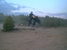 Riding in tug hills sand pit areas                                                                                                                                                                      