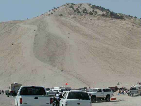 The hill Glamis duners DREAM about! This is the "Valley side" of Utah's Sand Mtn..                                                                                                            