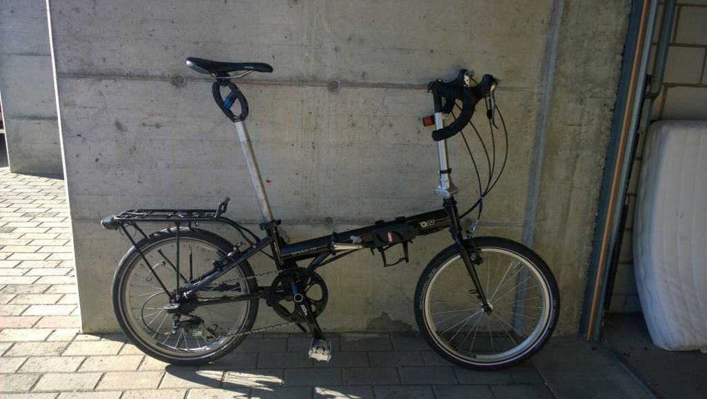 folding bike with drop bar