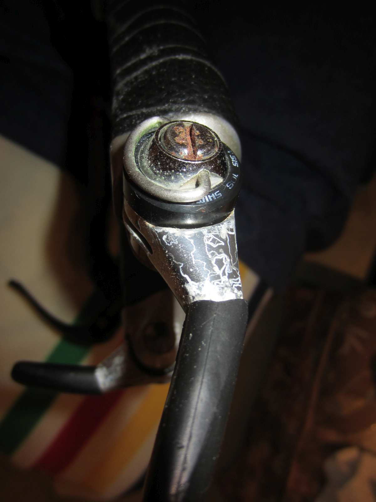 Shimano bar end shifter how to re assemble RD shifter lever