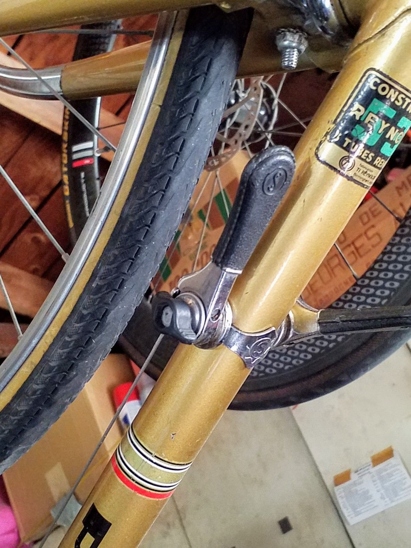 Down tube shifter Bike Forums