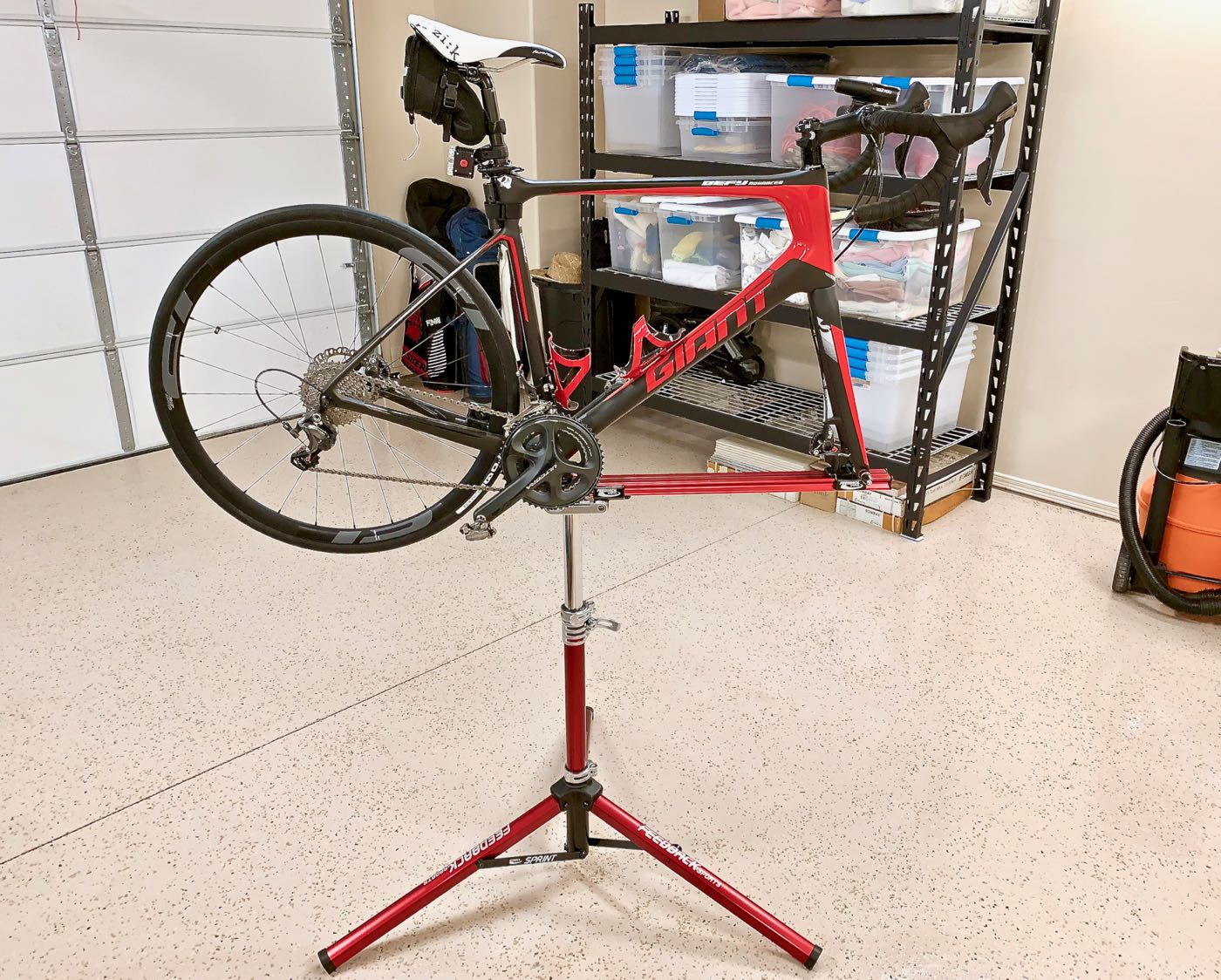 bike repair stand for carbon frame