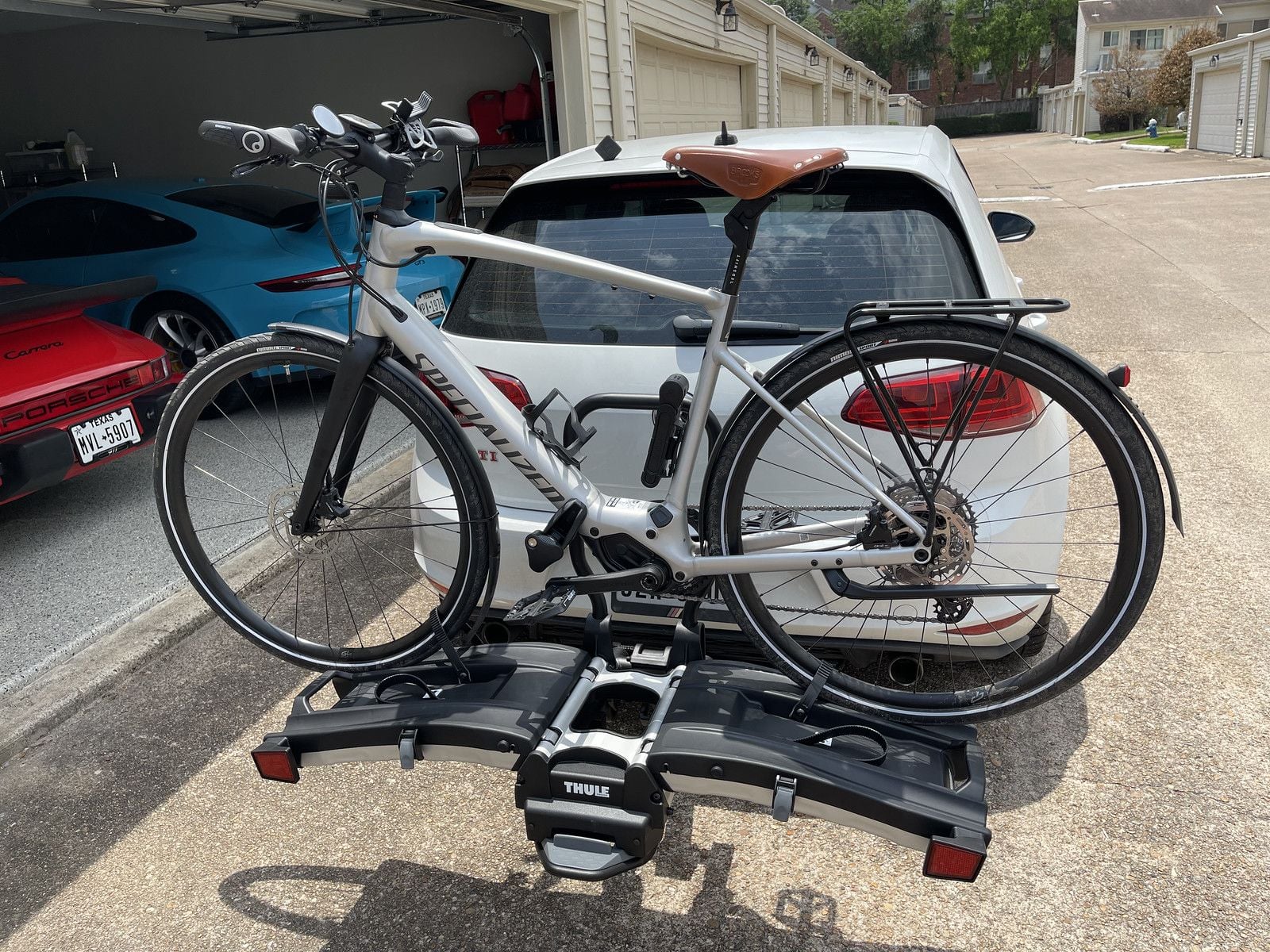 Hitch Rack for E-bike with Fenders - Bike Forums